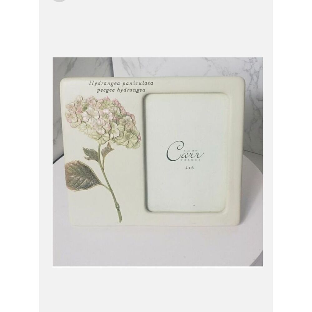 CARR Hydrangea Photo Frame Floral Decor